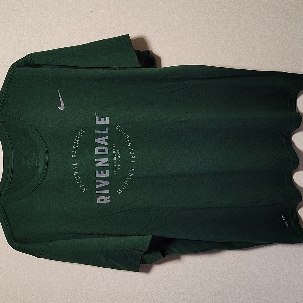 NIKE dri-fit natural farming RIVENDALE Pittsburgh est.2015 modern techniques